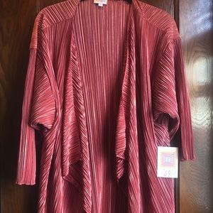 LulaRoe Elegant Shirley - Dusty Wine